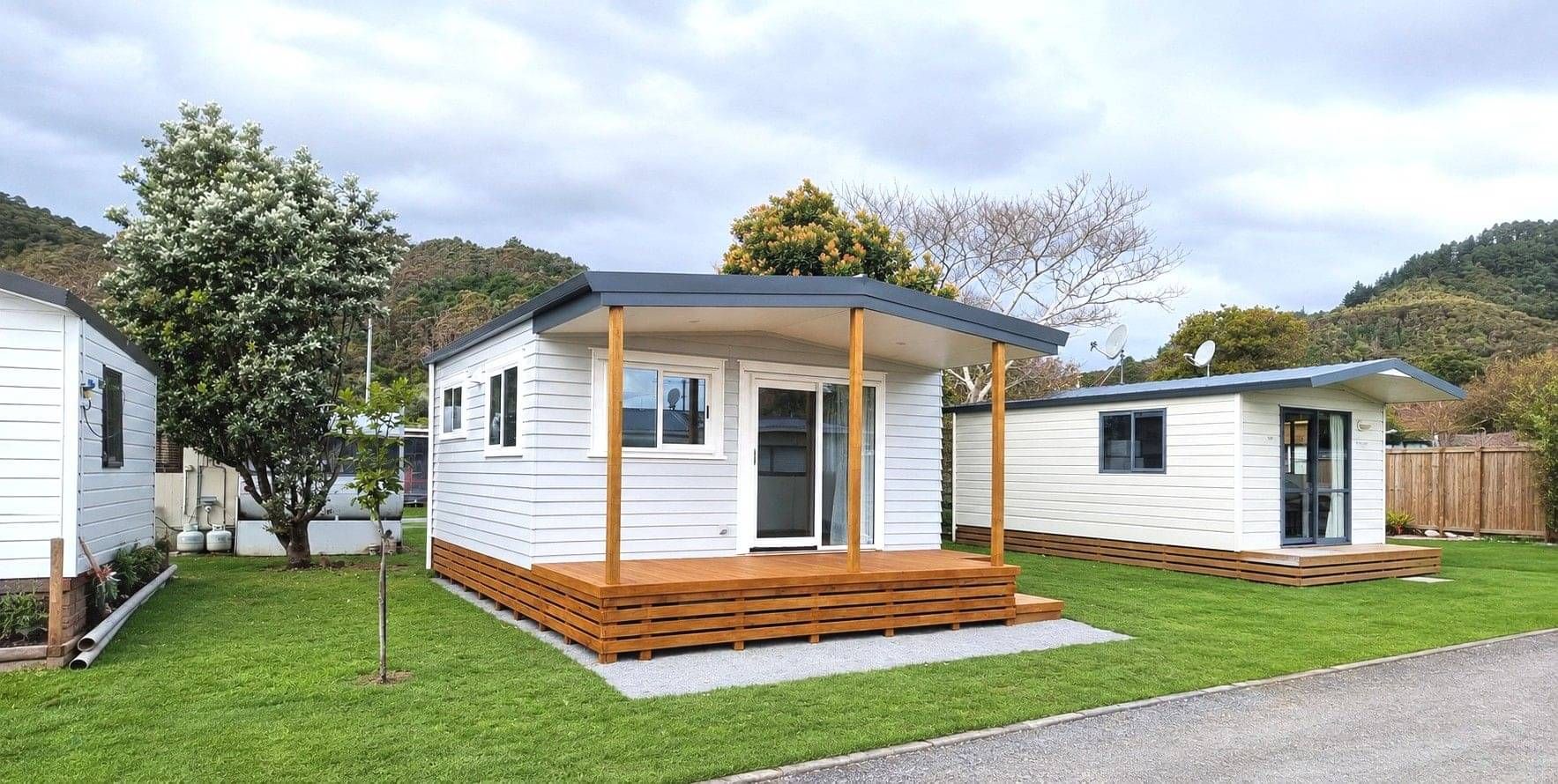 Compact transportable home designed for minimalist living