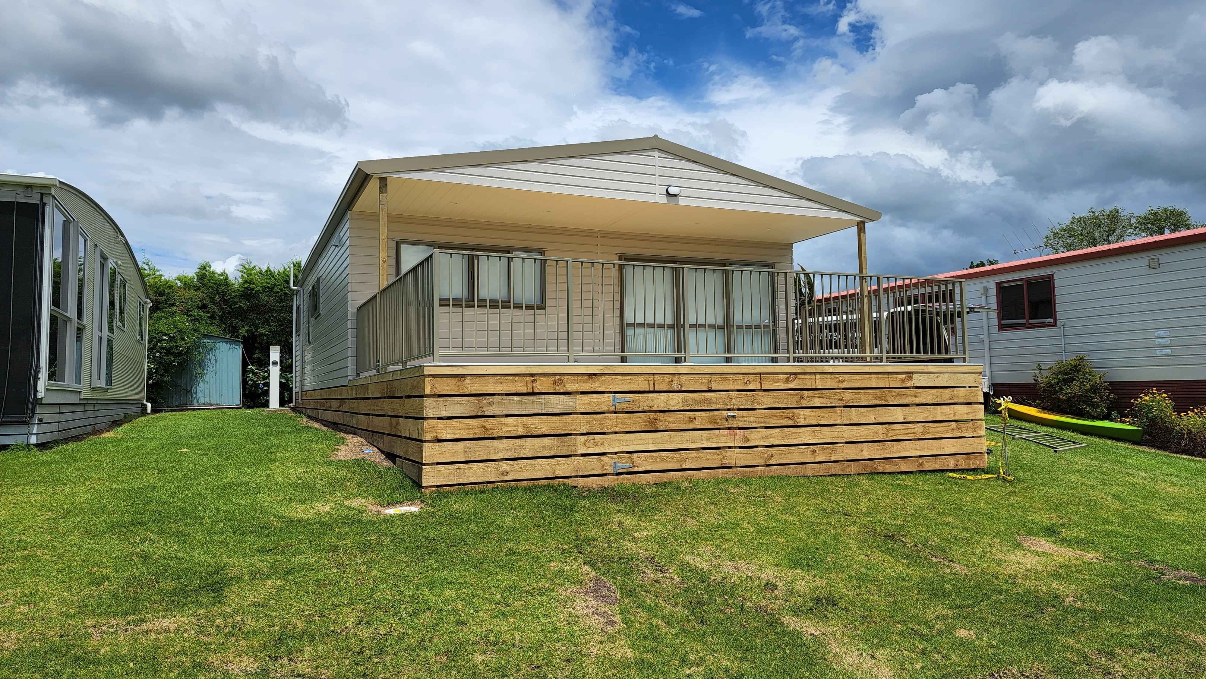 Three-bedroom relocatable home with spacious interiors