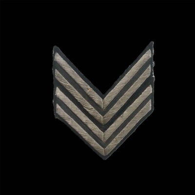 Rare DAF officials rank chevron