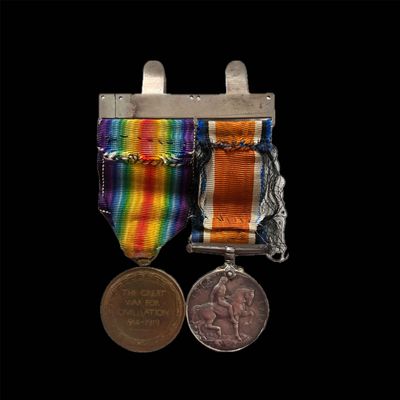 Great War medical corps medals