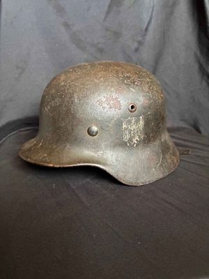 M35 Double Decal WW2 German Helmet.