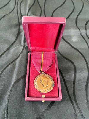 Boxed 1914-1918 Belgium Reconnaissance Medal