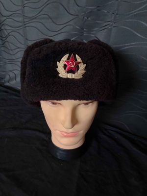 Soviet Army Ushanka Winter Hat.