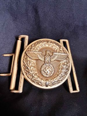 NSDAP. Political Leader&rsquo;s Belt Buckle, by Christian Theodor Dicke
