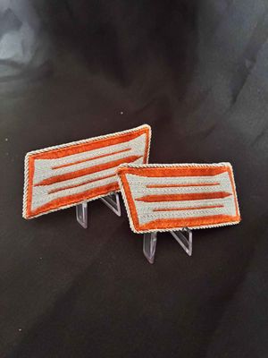 GERMAN WWII FIELD POLICE COLLAR TABS