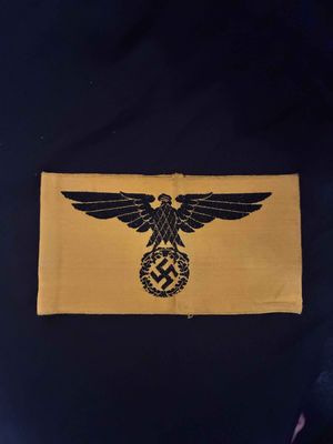 GERMAN WWII GOVERNMENT WORKER'S ARMBAND&hellip;