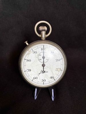 Named German Navy stopwatch by Junghans