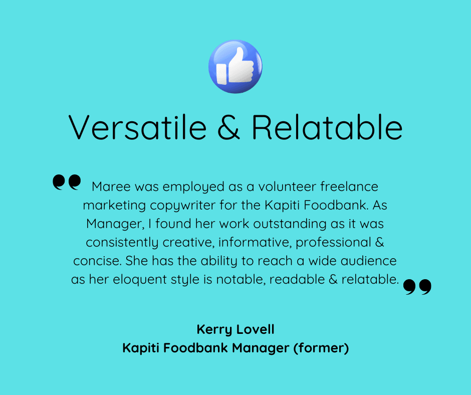 Social media and marketing services - customer testimonial. Nz