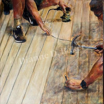 Summer work - Acrylic On Canvas