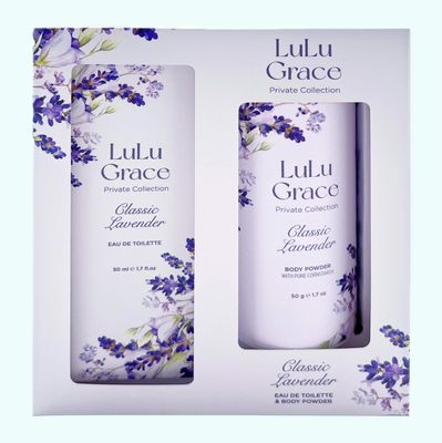 Lulu Grace Lavender Gift Set 50ml EDT and 100g Soap