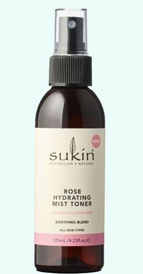 Sukin Rose Hydrating Mist Toner 125ml
