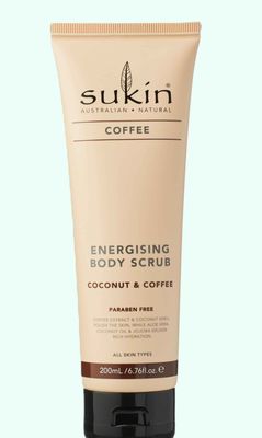Sukin Coffee and Coconut Energising Body Scrub 200ml
