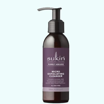 Sukin Purely Ageless Micro Exfoliating Cleanser Pump 125ml