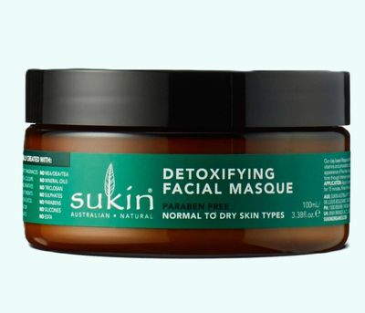 Sukin Super Greens Detoxifying Clay Masque 100ml