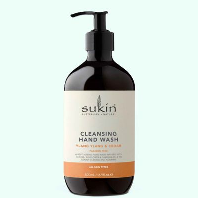 Sukin Hand Wash Cleansing Ylang Ylang and Cedar 500ml