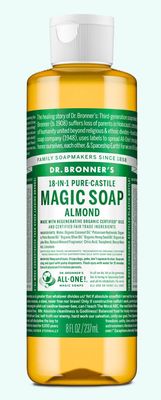 Dr Bronner Almond Liquid Soap 237ml