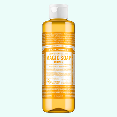 Dr Bronner Citrus Liquid Soap 237ml