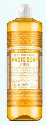 Dr Bronner Citrus Liquid Soap 473ml