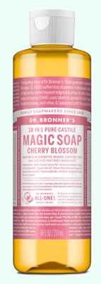 Dr Bronner Cherry Blossom Liquid Soap 237ml