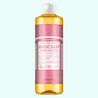 Dr Bronner Cherry Blossom Liquid Soap 473ml