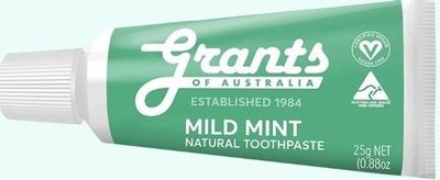Grants Toothpaste - Mild Mint Mini 25g