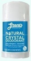 Grants Crystal Deodorant Natural 100g