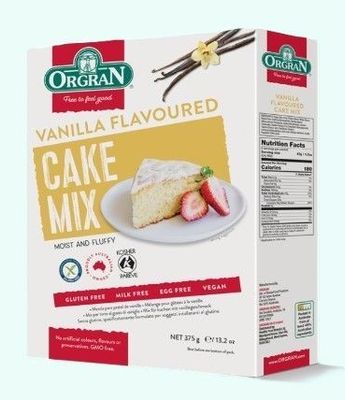 Orgran Vanilla Cake Mix 375g