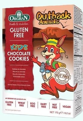 Orgran Outback Animals Chocolate Cookies 175g