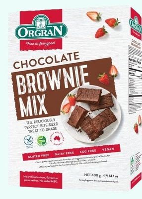 Orgran Chocolate Brownie Mix 400g