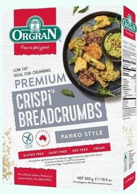 Orgran Premium Panko Style Crispi Breadcrumbs 300g