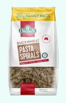 Orgran Buckwheat Pasta Spirals 350g
