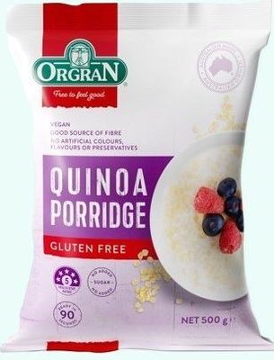 Orgran Unflavoured Quinoa Porridge 500g