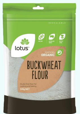Lotus Organic Buckwheat Flour 500g