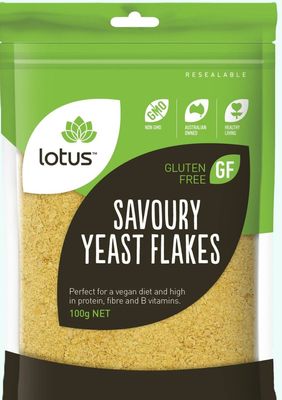 Lotus Savoury Yeast Flakes 100g