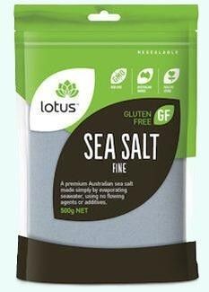 Lotus Sea Salt Fine 500g