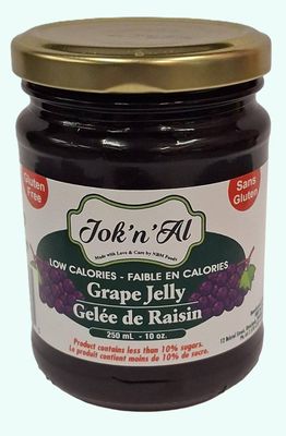 Jok n Al Grape Jelly Spread Sugar Free 280g