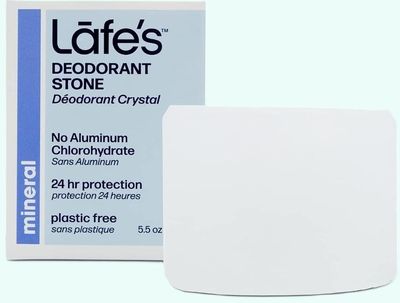 Lafes Organic Aluminium Free Crystal Deodorant Stone 155g