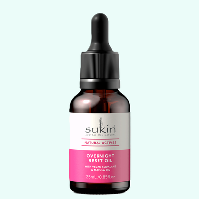 Sukin Natural Actives Overnight Reset Oil 25ml