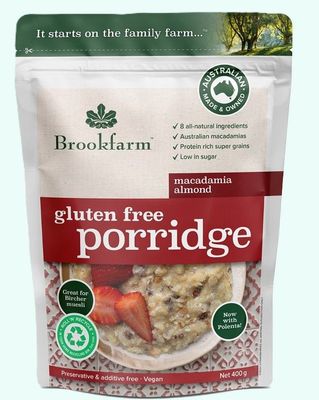 Brookfarm Porridge 400gm Gluten Free