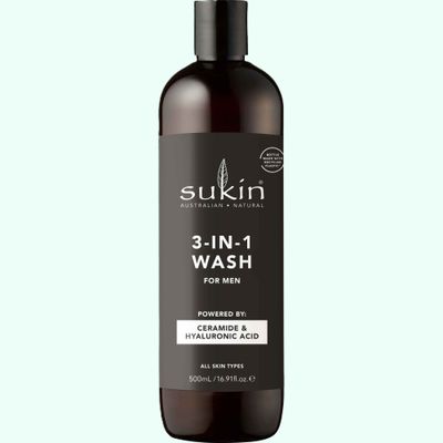 Sukin Mens 3 in 1 Wash 500ml