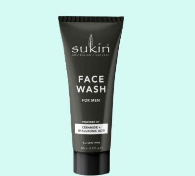 Sukin Mens Face Wash 125ml