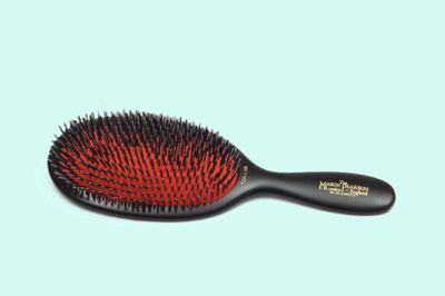 Mason Pearson Popular Brush Nylon Bristle Dark Ruby BN1D