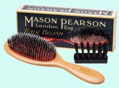 Mason Pearson Junior Brush Nylon Bristle Wood BN2