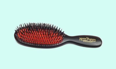 Mason Pearson Pocket Brush Nylon Bristle Dark Ruby BN4D