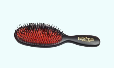 Mason Pearson Pocket Brush Nylon Bristle Dark Ruby BN4D