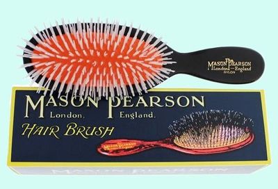 Mason Pearson Pocket Brush Nylon Dark N4