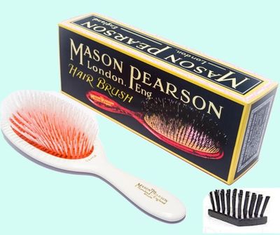 Mason Pearson Gentle Med Nylon Ivory Brush SNG2I
