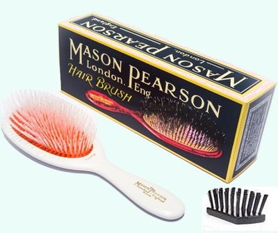 Mason Pearson Gentle Med Nylon Ivory Brush SNG2I
