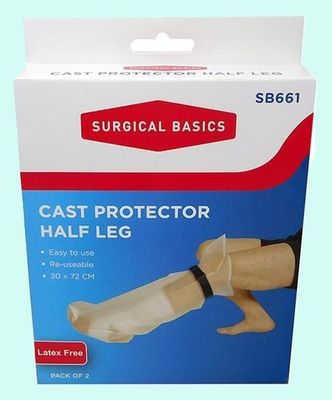 Surgical Basics Cast Protector Half Leg 72cm (2pk)