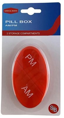 Surgical Basics Pill Box 2 Section AM / PM